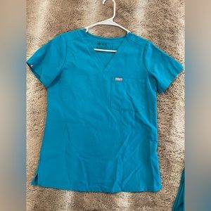 Figs Scrubs Set Teal